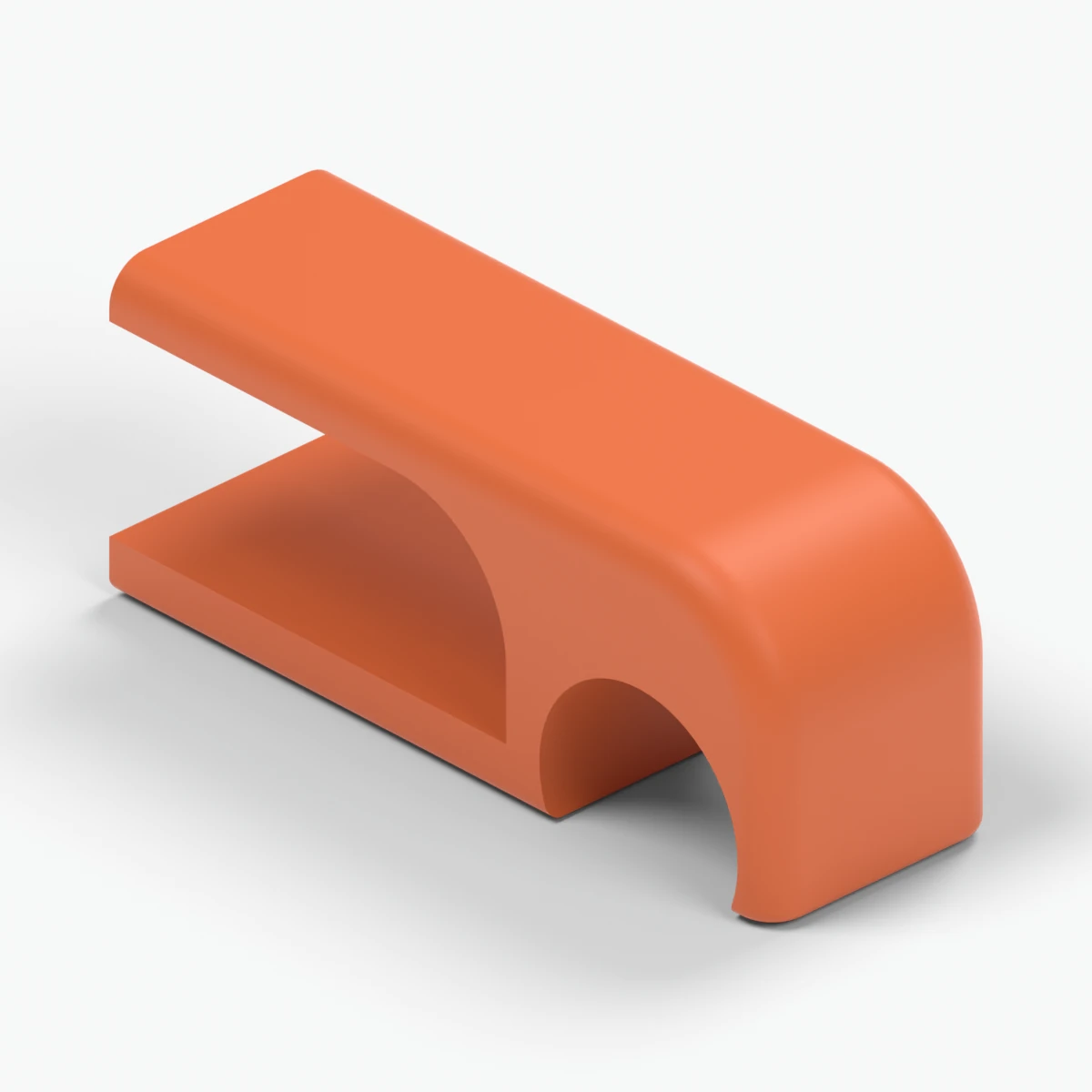 Model render of Apple Pencil mount for iPad