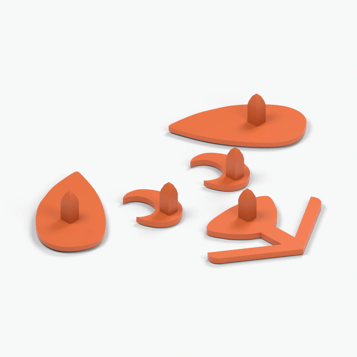 Model render of Dog pumpkin face