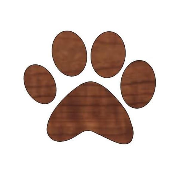 Paw-print pumpkin