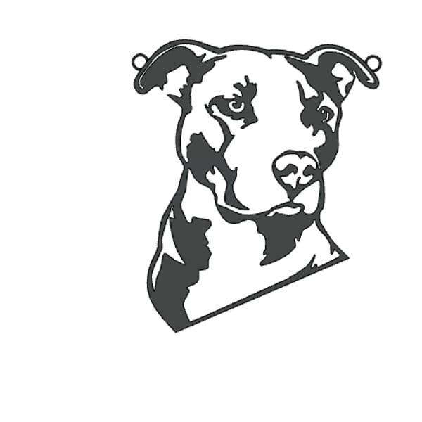Pit bull necklace
