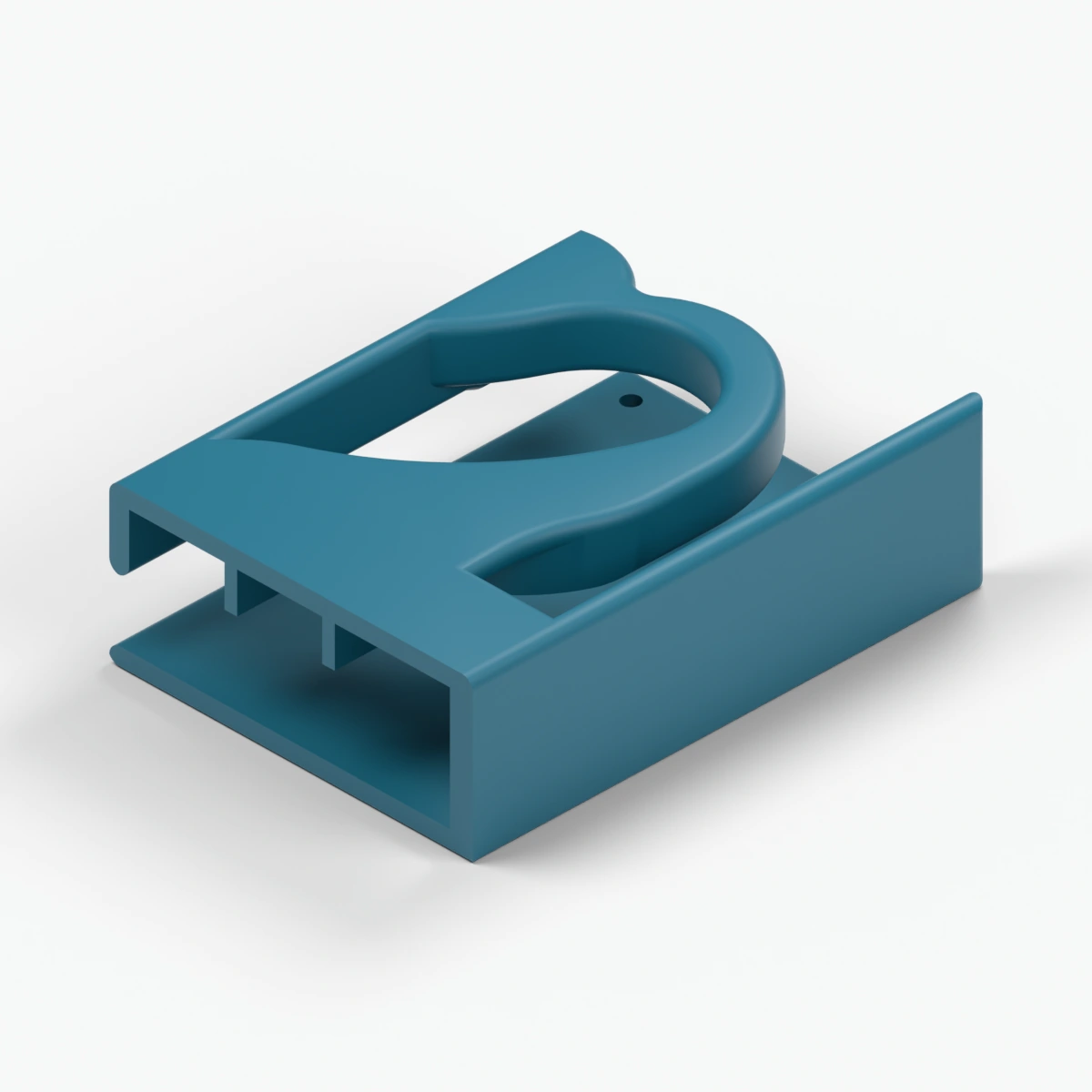 Model render of Raspberry Pi 4 case